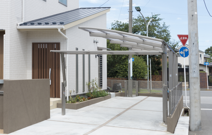 駐車場・土間コンクリートの施工イメージ