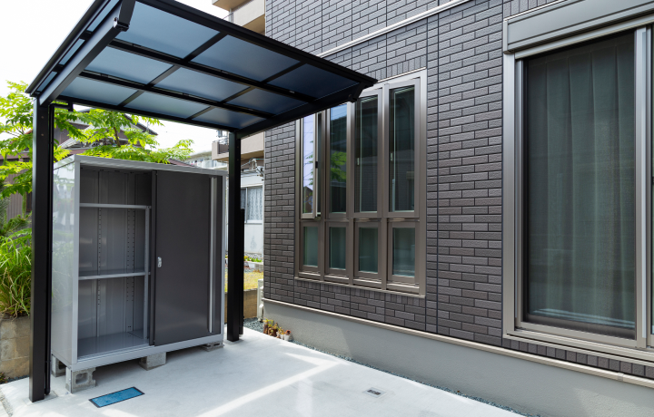 物置・収納庫の施工イメージ